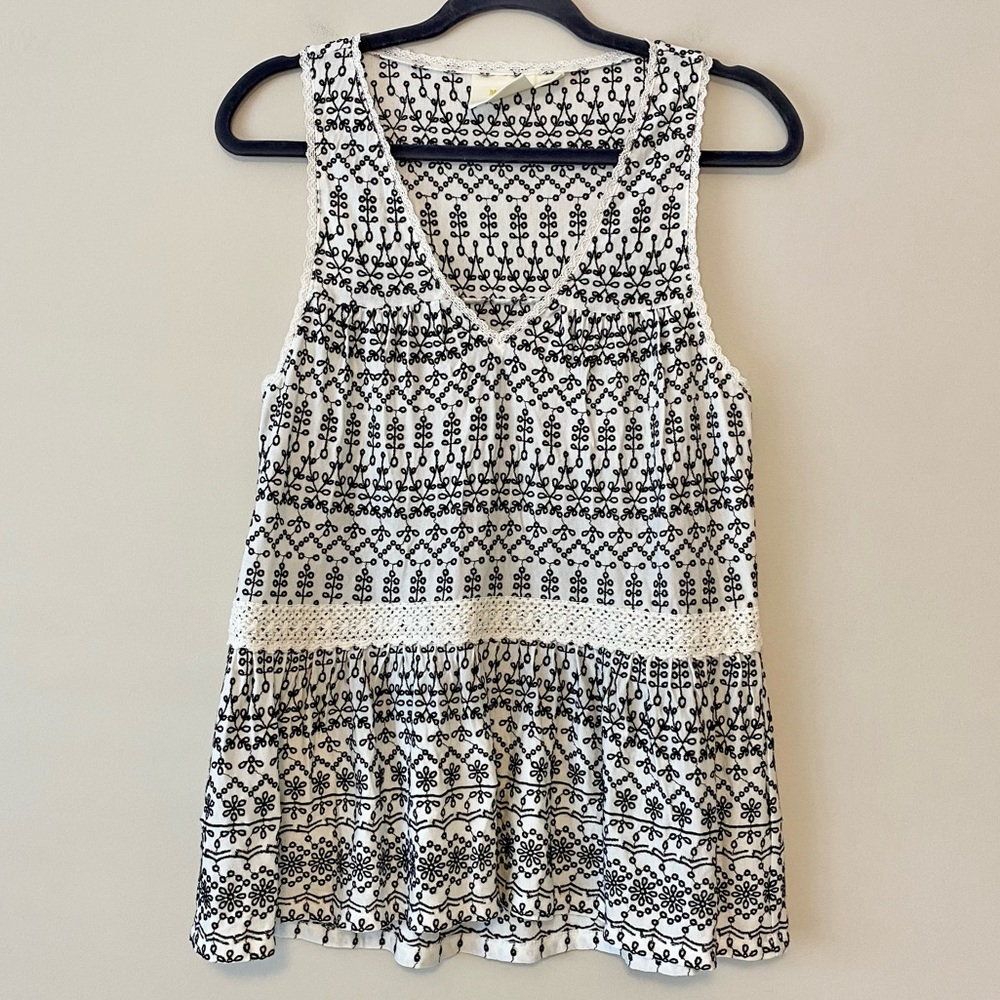 Maeve/Anthropologie Peplum Top - Picture 1 of 9